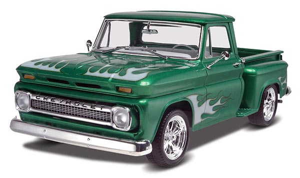 Revell 85-7210 1:25 1965 Chevy Stepside Pickup Truck 2 in 1 Plastic Model Kit