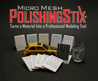 SCALE MOTORSPORT 1107 Micro Mesh Polishing Stix Set
