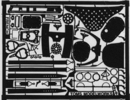 Toms Model Works 204 1:48 WWI French Cockpit Aircraft Detail Parts