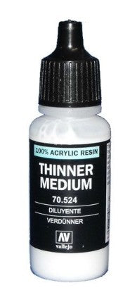 Vallejo Paint 70524 Thinner 17 ml