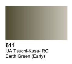 Vallejo Paint 70611 Earth Green (Early) Acrylic Surface Primer - 17 ml. Bottle