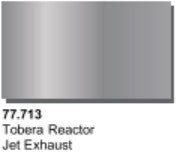 Vallejo Paint 77713 Jet Exhaust Metal Color Acrylic Paint - 32 ml. Bottle