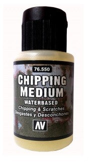 Vallejo Paint 76550 Waterbased Chipping Medium - 35 ml. Bottle