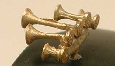 Cal Scale 190-639 HO Nathan K5 K5LLA 5-Chime Air Horn Lost Wax Brass Casting