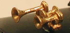 Cal Scale 190-644 HO Nathan K3 K3LAR3 3-Chime Air Horn Lost Wax Brass Casting