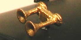 Cal Scale 190-645 HO Nathan K2 K24 2-Chime Air Horn Lost Wax Brass Casting
