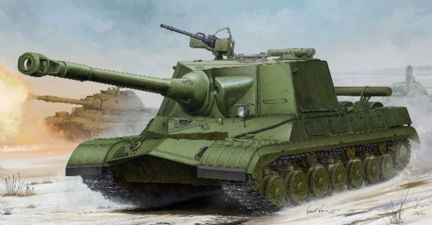 Trumpeter 05544 1:35 Soviet Object 268 Military Tank Model Kit