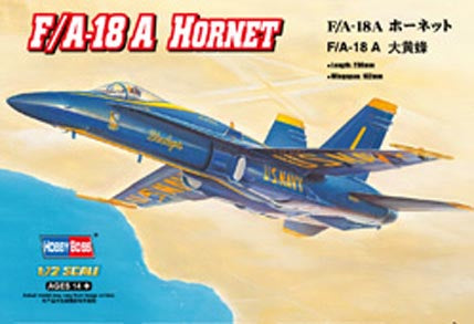 Hobby Boss Models 80268 1:72 F/A-18A Hornet Military Aircraft Plane Model Kit
