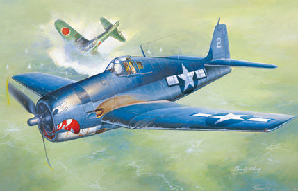 Hobby Boss Models 80338 1:48 Grumman F6F-3 Hellcat Military Aircraft Plane Kit