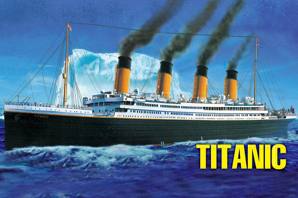 Hobby Boss Models 81305 1:550 HMS Titanic Ship Plastic Model Kit