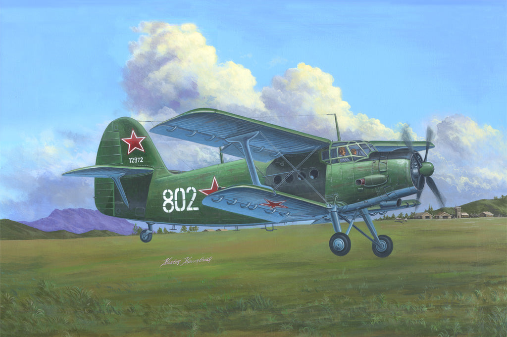 Hobby Boss Models 81705 1:48 Antonov AN-2/AN-2CX Colt Military Plane Kit