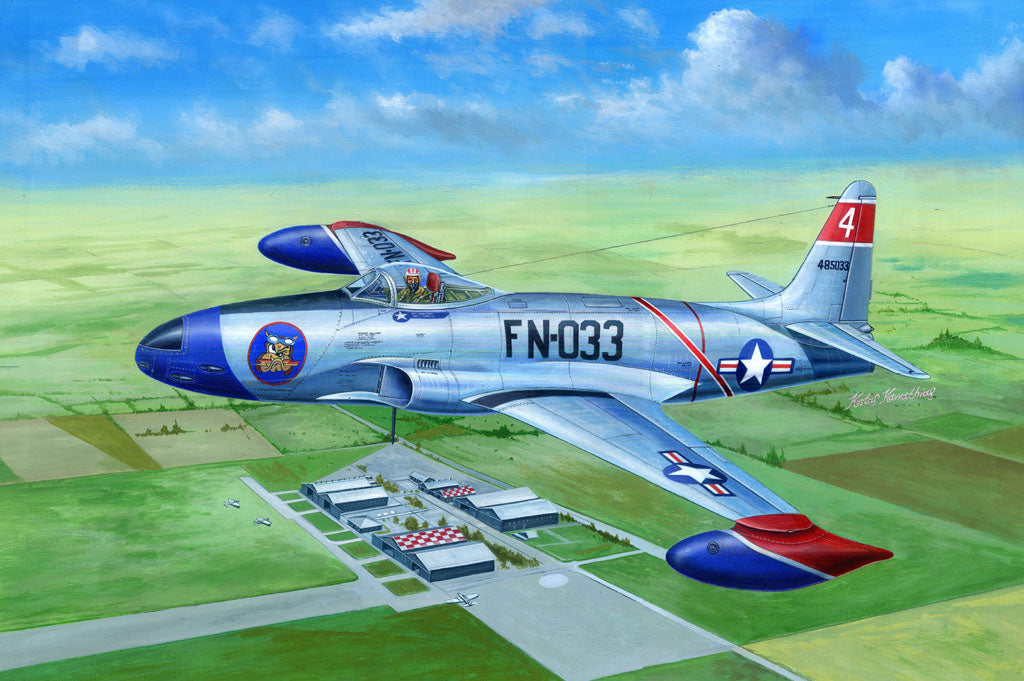 Hobby Boss Models 81723 1:48 Lockheed F-80A Shooting Star Military Plane Kit