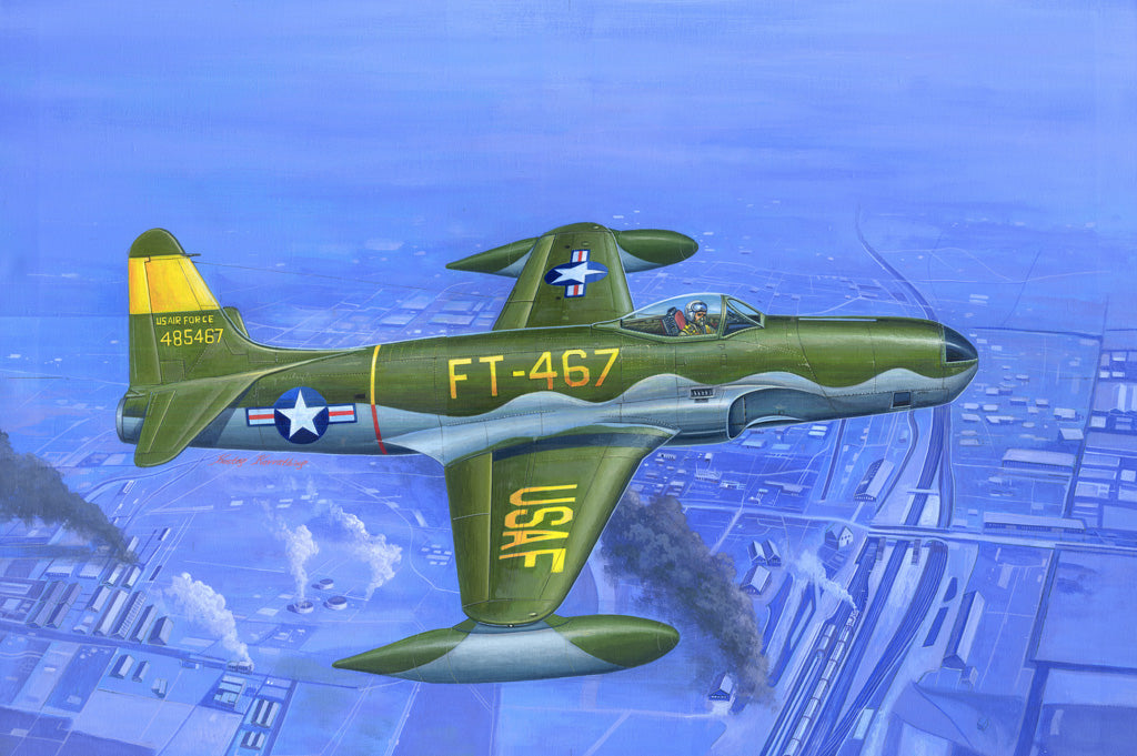 Hobby Boss Models 81724 1:48 Lockheed RF-80A Shooting Star Fighter Plane Kit