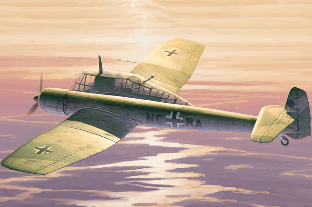 Hobby Boss Models 81728 1:48 Blohm & Voss BV-141 Military Aircraft Plane Kit