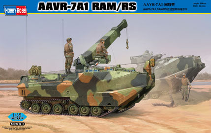 Hobby Boss s 82417 1:35 AAVR-7A1 RAM/RS Amphibian Military Vehicle Model Kit