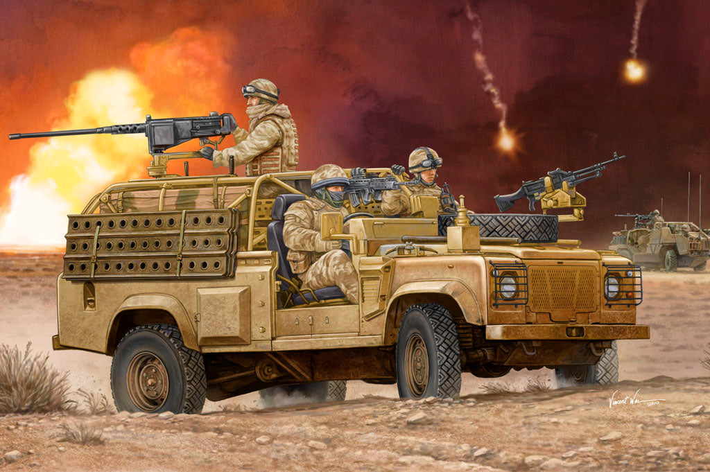 Hobby Boss s 82446 1:35 Defender XD 'Wolf' W.M.I.K. Truck Military Vehicle Kit