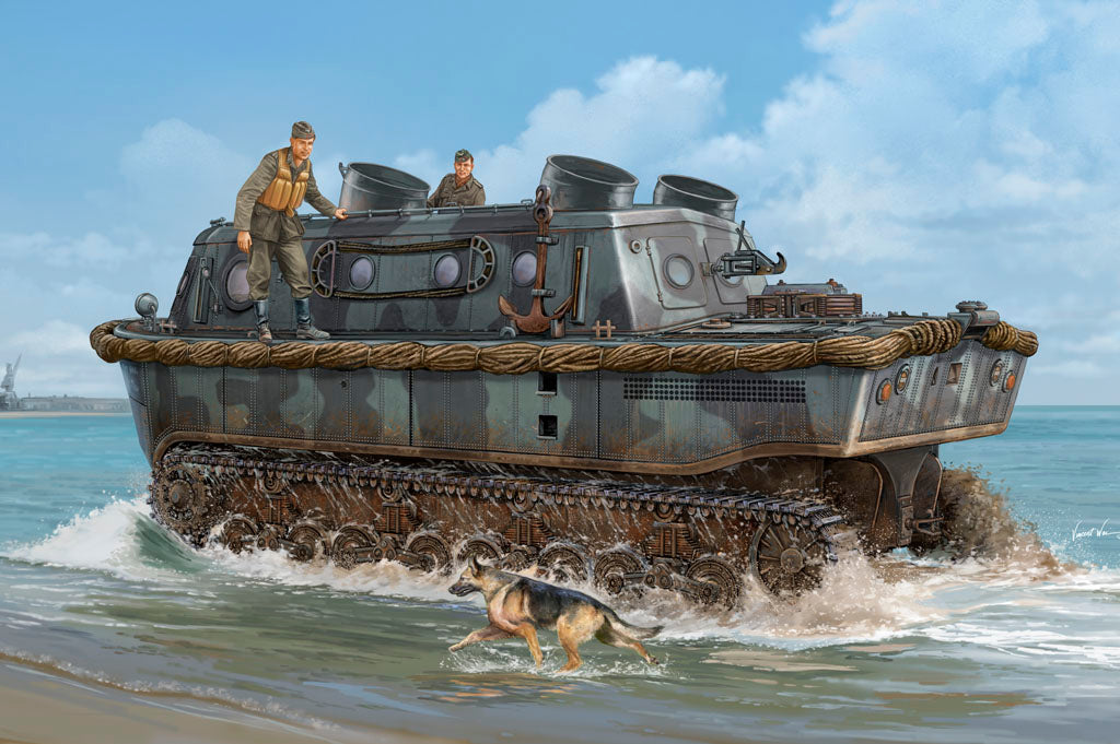 Hobby Boss Models 82465 1:35 German Land-Wasser-Schlepper Early Plastic Kit