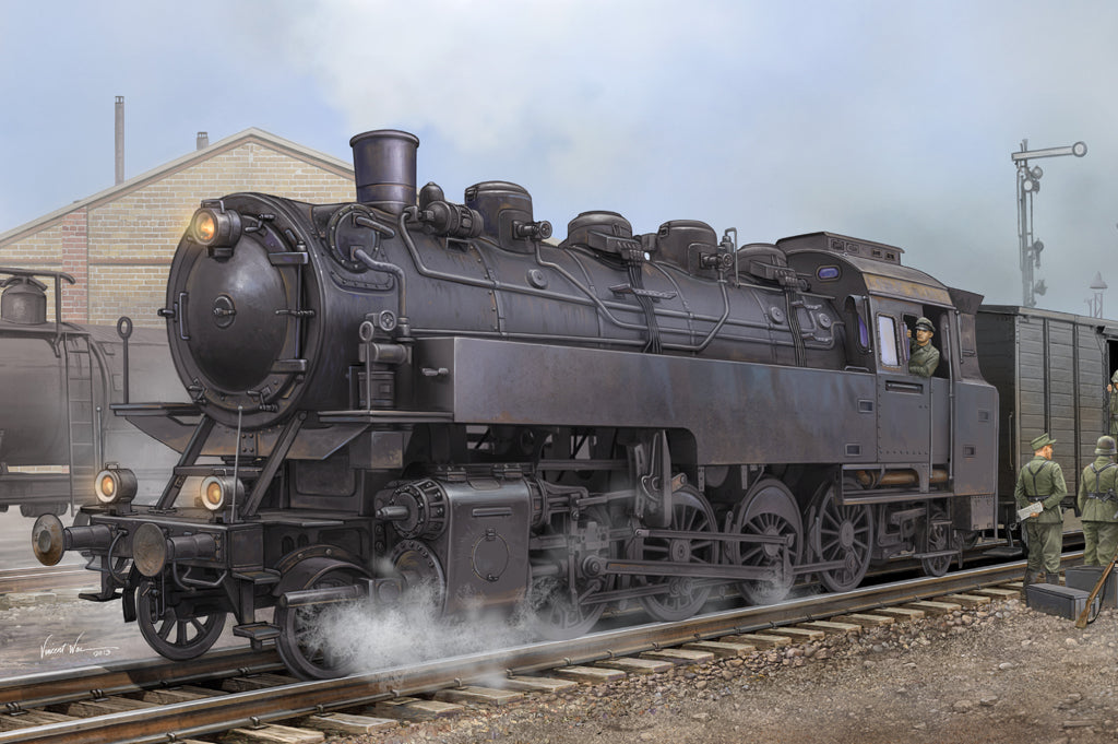 Hobby Boss Models 82914 1:72 BR86 German Steam Locomotive Plastic Model Kit