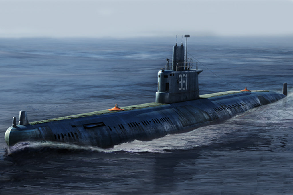 Hobby Boss Models 83517 1:350 PLAN Type 035 Ming Class Submarine Plastic Kit