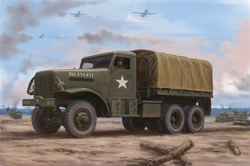 Hobby Boss s 83801 1:35 White 666 Cargo Hard Top Truck Military Vehicle Kit