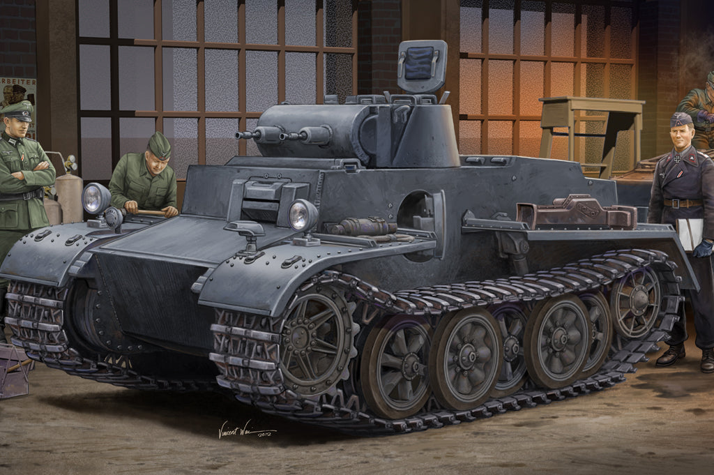 Hobby Boss s 83804 1:35 German Pz.Kpfw. I Ausf.F - Early Military Tank Kit