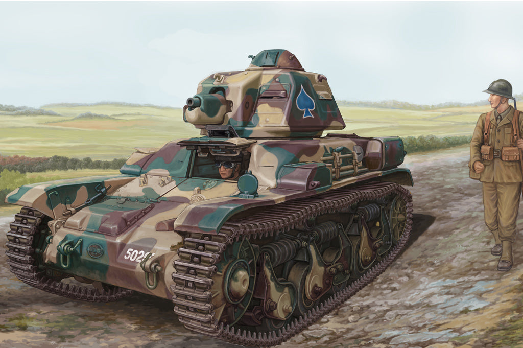 Hobby Boss s 83806 1:35 French R35 Light Infantry Military Tank Model Kit