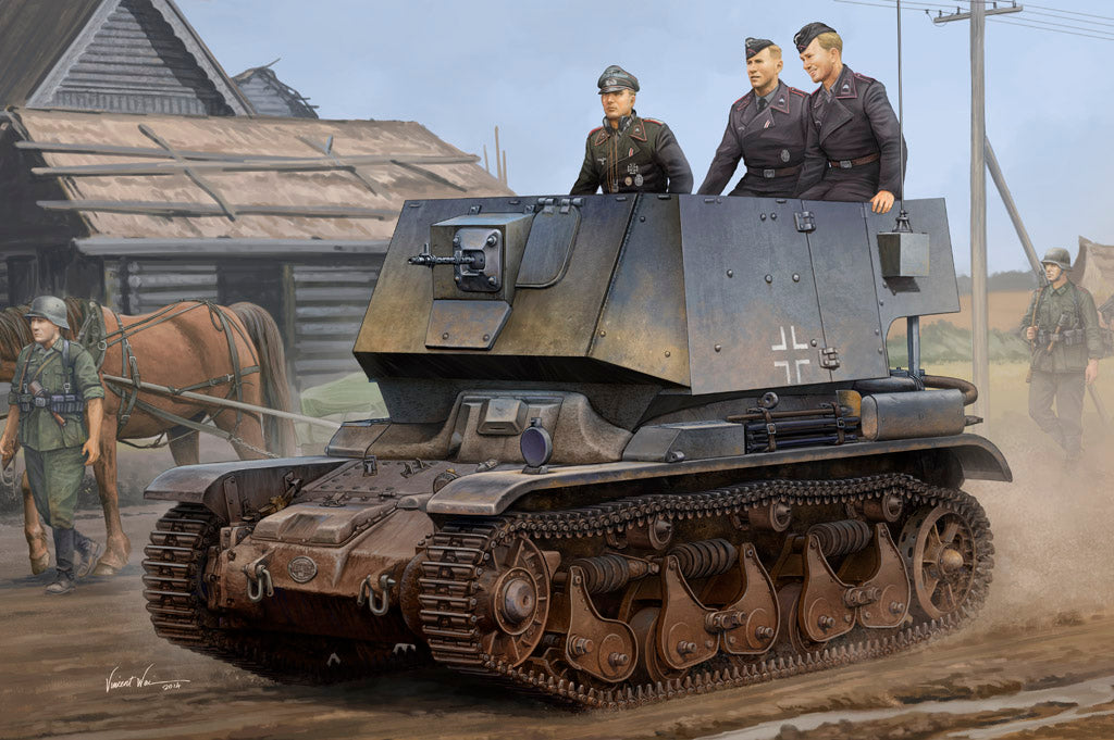 Hobby Boss s 83809 1:35 Befehlsfahrzeug auf Fgst.Pz.Kpfw.35 R 731(f) Tank Kit