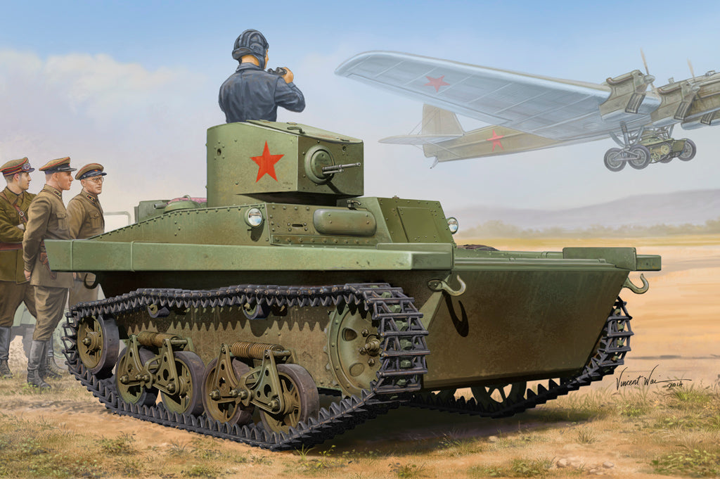 Hobby Boss s 83821 1:35 Izhorsky Soviet T-37A Light Military Tank Model Kit