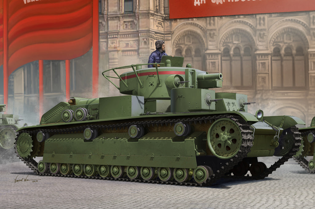 Hobby Boss s 83851 1:35 Soviet T-28 MediumEarly Military Tank Model Kit