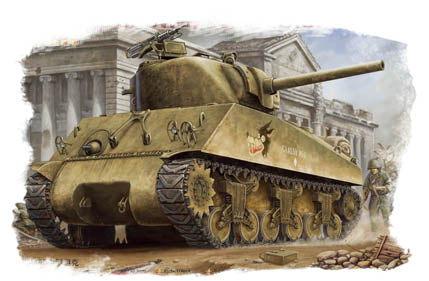 Hobby Boss s 84803 1:48 U.S. M4A3 Medium Military Tank Model Kit