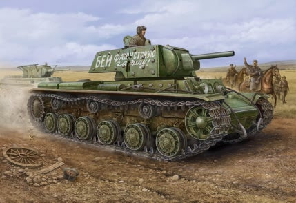 Hobby Boss s 84811 1:48 Russian KV-1's Ehkranami Military Tank Model Kit