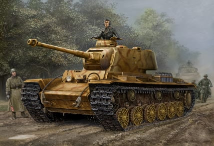 Hobby Boss s 84818 1:48 German Pz.Kpfw KV-1 756( r ) Military Tank Model Kit
