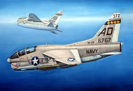 Hobby Boss Models 87209 1:72 Vought TA-7C Corsair II Military Aircraft Plane Kit