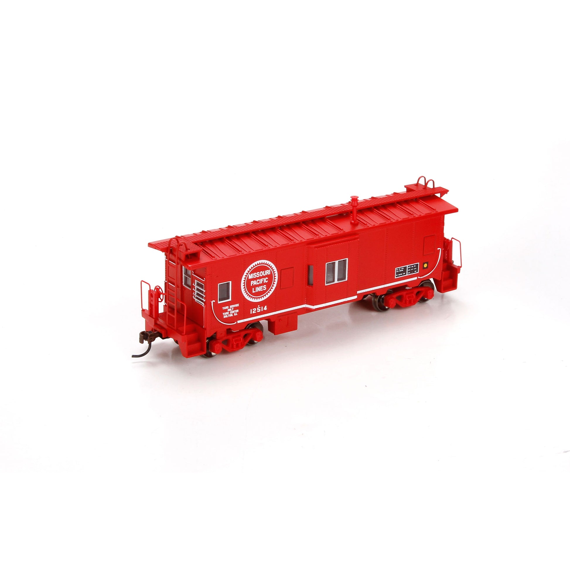 Athearn 74847 HO Scale Missouri Pacific Bay Window Caboose #12514