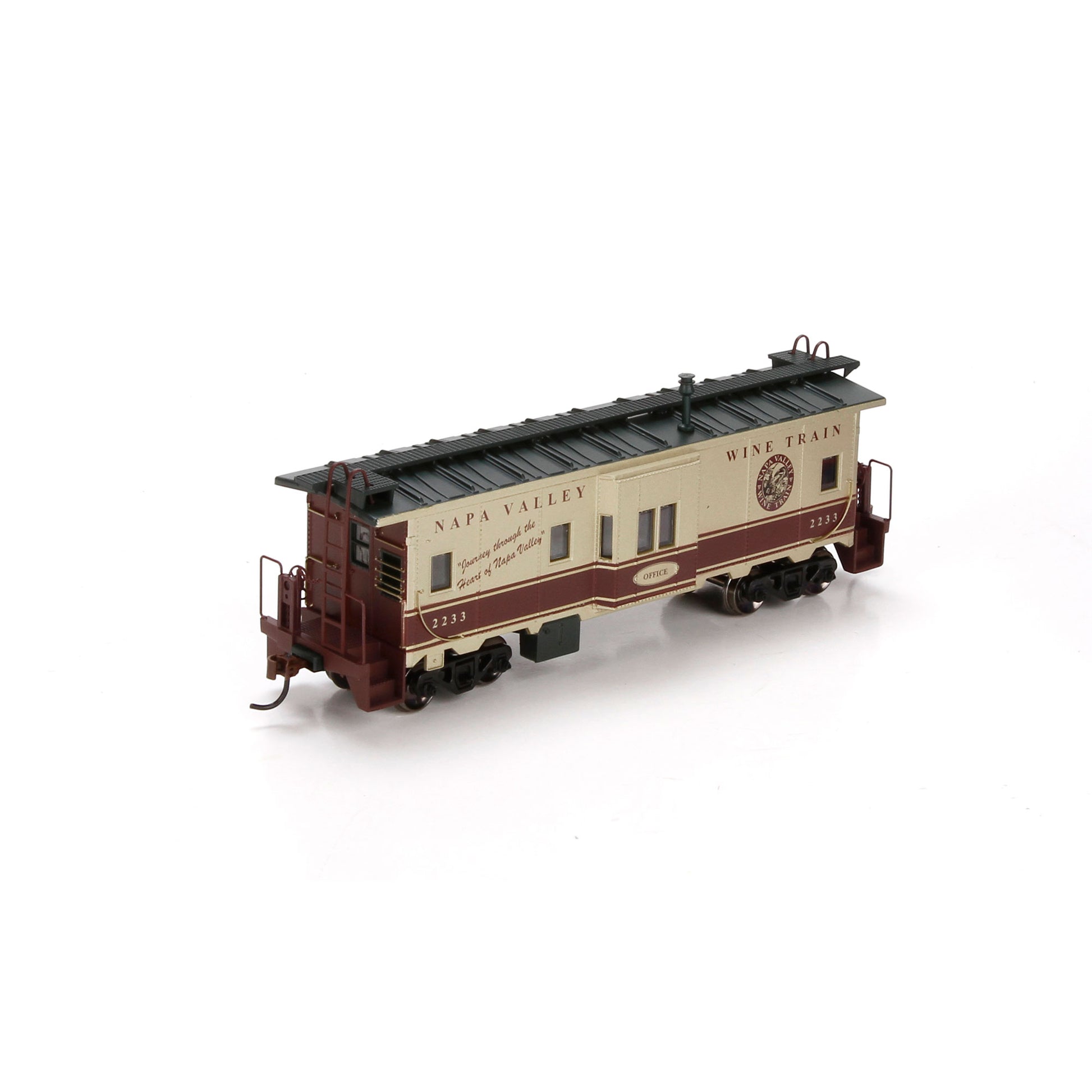 Athearn 85108 HO Scale Napa Valley Office Bay Window Caboose #2233