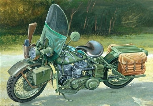 Italeri 7401 1:9 WLA 750 Motorcycle