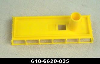 Lionel 6620-35 Yellow Maintenance Car Platform