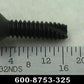 Lionel 8753-325 #6-32 x 9/16" Black Phillips Flat Head Machine Screw