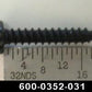Lionel 352-31 #4 x 5/8" Black Phillips Pan Head Self Tapping Screw
