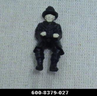 Lionel 52-26 Black Fireman Figure with Painted Face & Hands (8379-27)