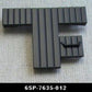 Lionel 7635-12 Catwalk Short Black Die Cast