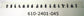 Lionel 12401-45 Left Hand Window Strip