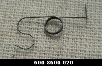 Lionel 8600-20 Smoke Unit Return Spring