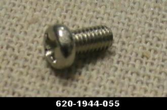 Lionel 6201944055 3x5.5 mm Nickel Phillips Pan Head Machine Screw