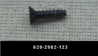 Lionel 6202982123 Black Flat Head Self Tapping Base Mounting Screw