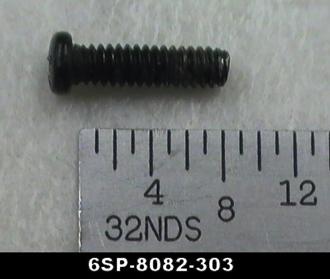 Lionel 8082-303 Black Phillips Pan Head Machine Screw