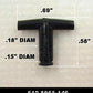 Lionel 18965-146 Short Plastic Coupler T-Bar