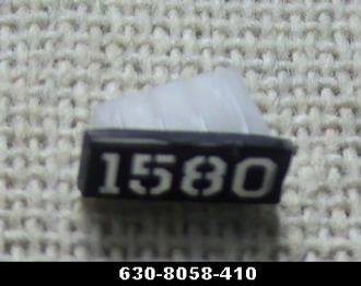 Lionel 6308058410 C&O H-7 Left Hand Headlight Marker Lens / Number Board
