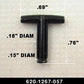 Lionel 21267-057 O Gauge Die-Cast Coupler T-Bar