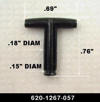 Lionel 21267-057 O Gauge Die-Cast Coupler T-Bar